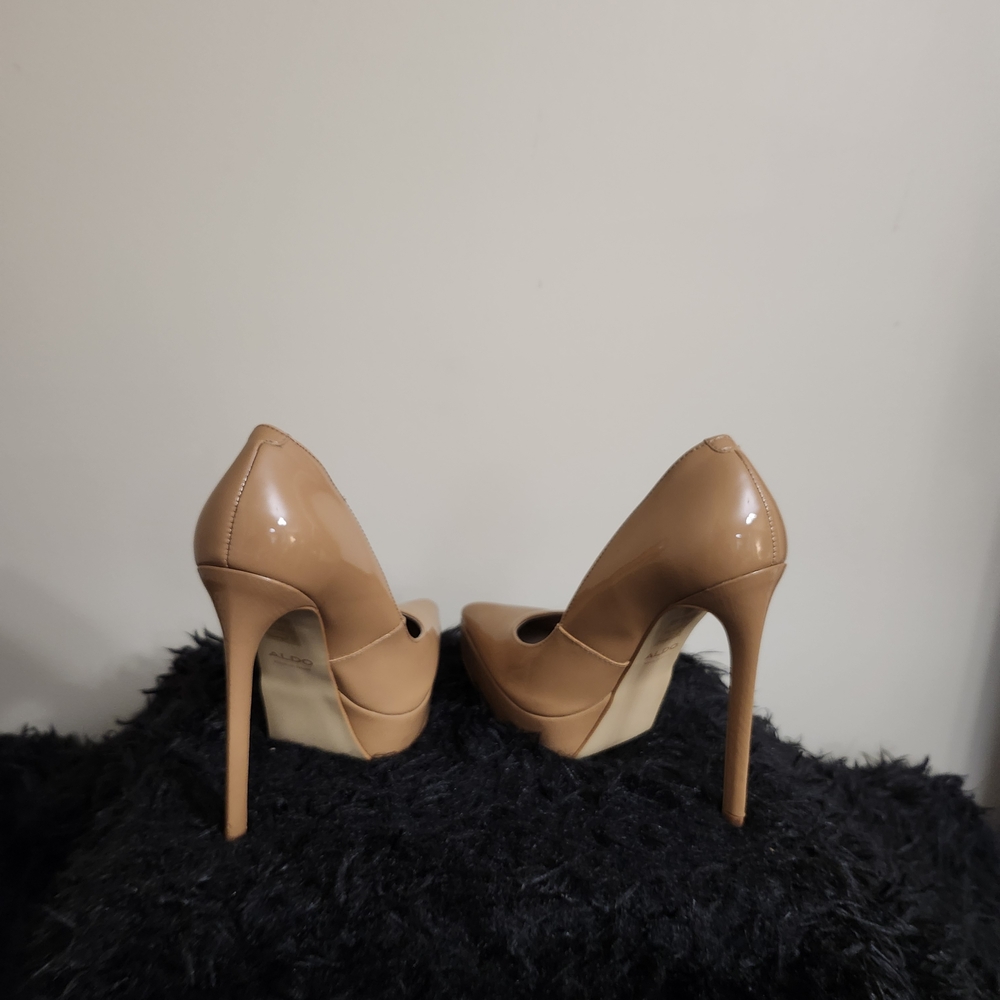 Aldo Chic Tan Stiletto Heels
